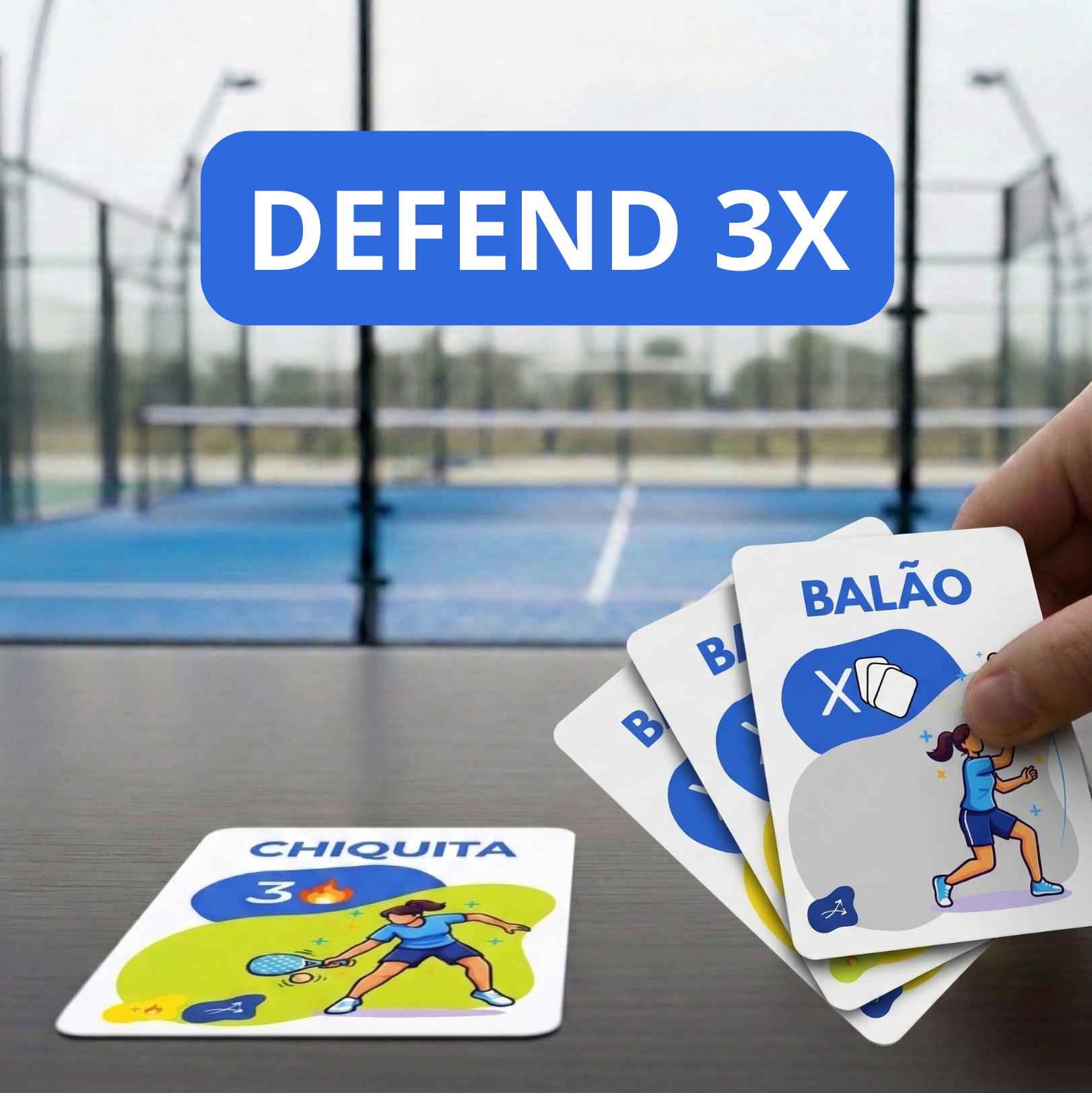 Jogo de Cartas "SmartPadel"